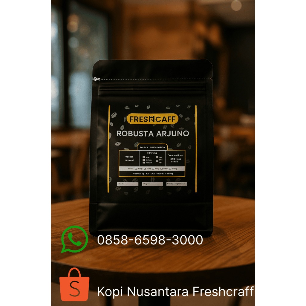

kopi robusta arjuno 500g