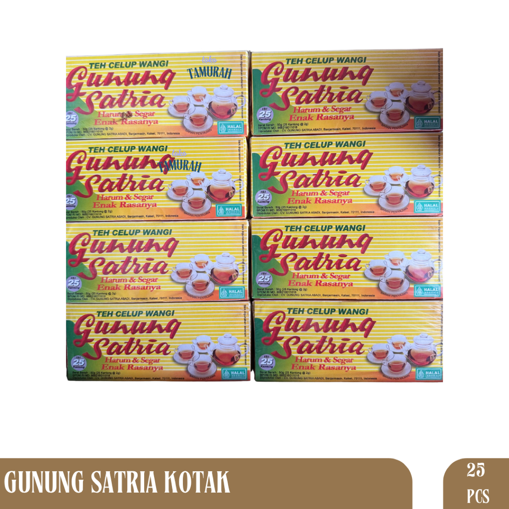 

TEH GUNUNG SATRIA KOTAK / SACHET