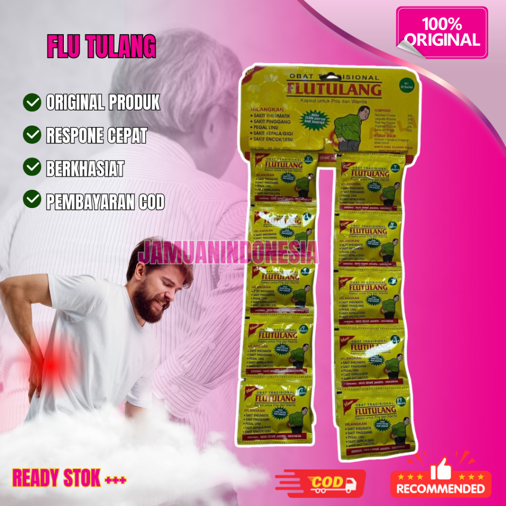 

Flu Tulang Original Kapsul Asam Urat