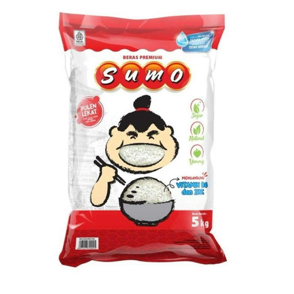 

Beras premium SUMO MERAH 5kg