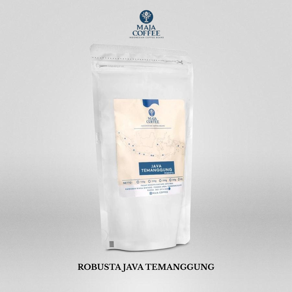 

MAJA COFFEE - Kopi Robusta Java Temanggung - 250 Gram