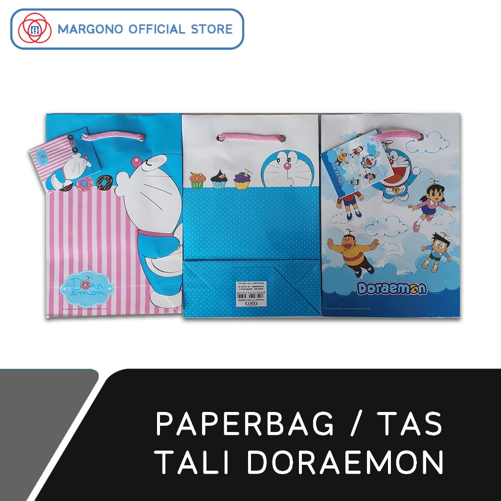 

KY Paper Bag A Glossy / Tas Sovenir Tali - Motif Doraemon 15 x 22 cm - 1 pcs