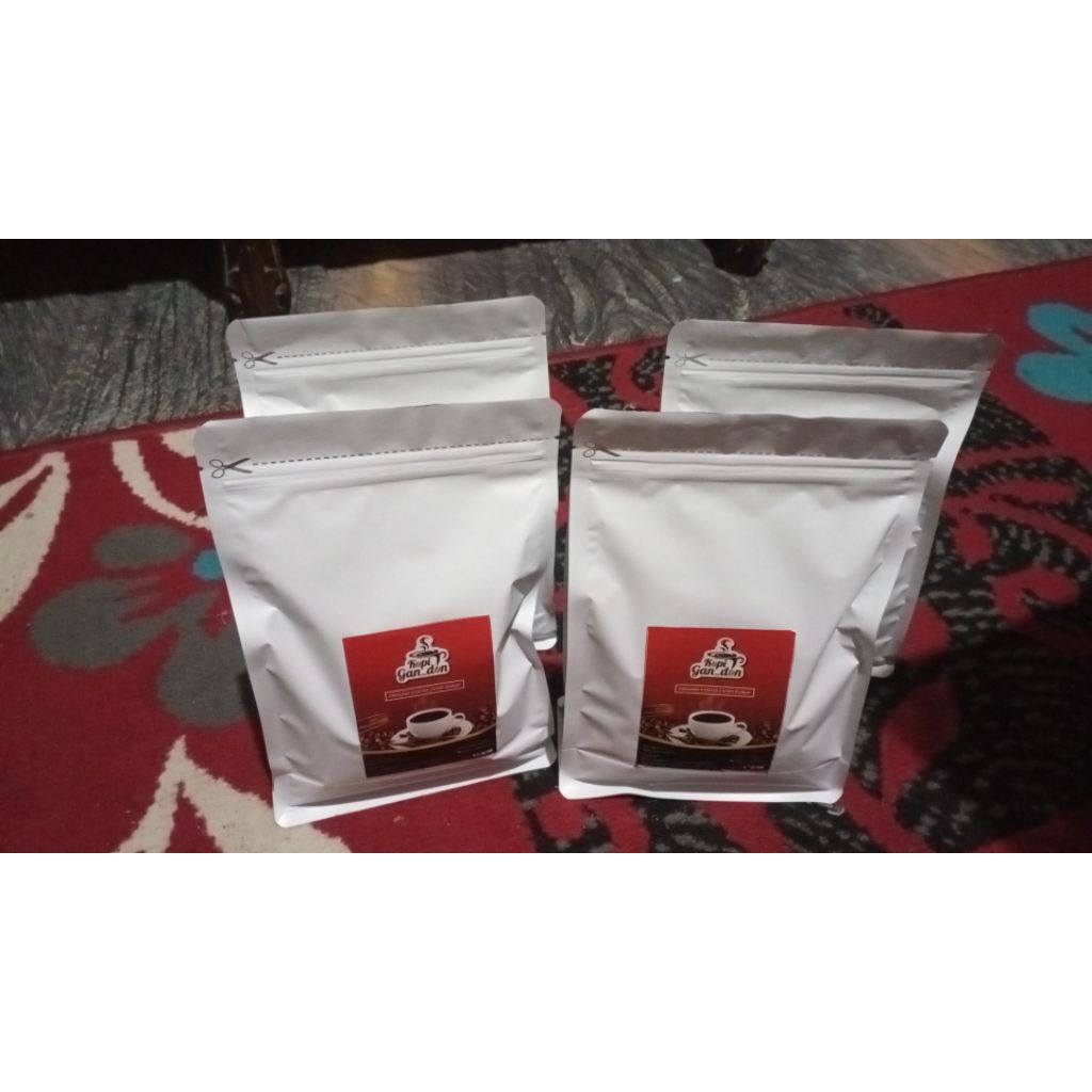 

bubuk kopi liberika Natural 1kg, kopi bubuk murni.
