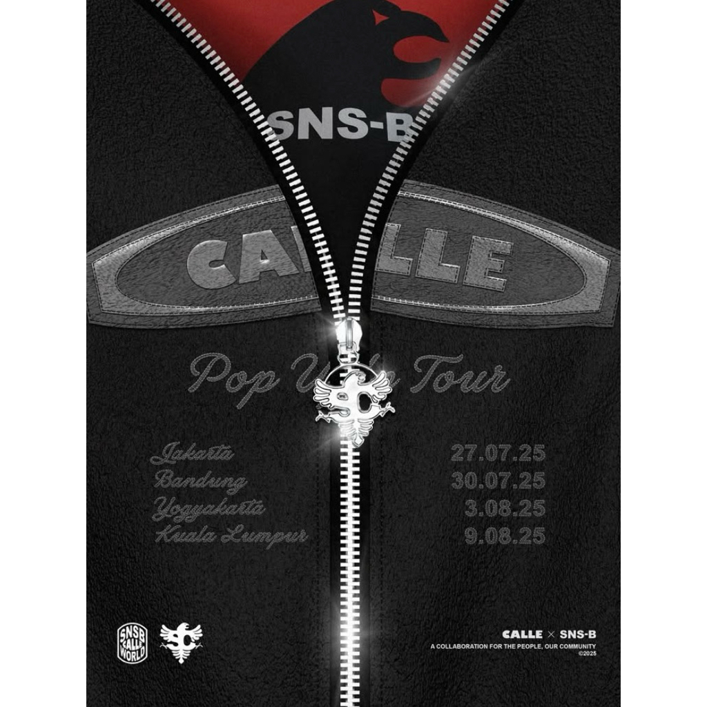 ORIGINAL 100% & MURAH CALLE X SNSB CALLE DE LA RACHE HOODIE