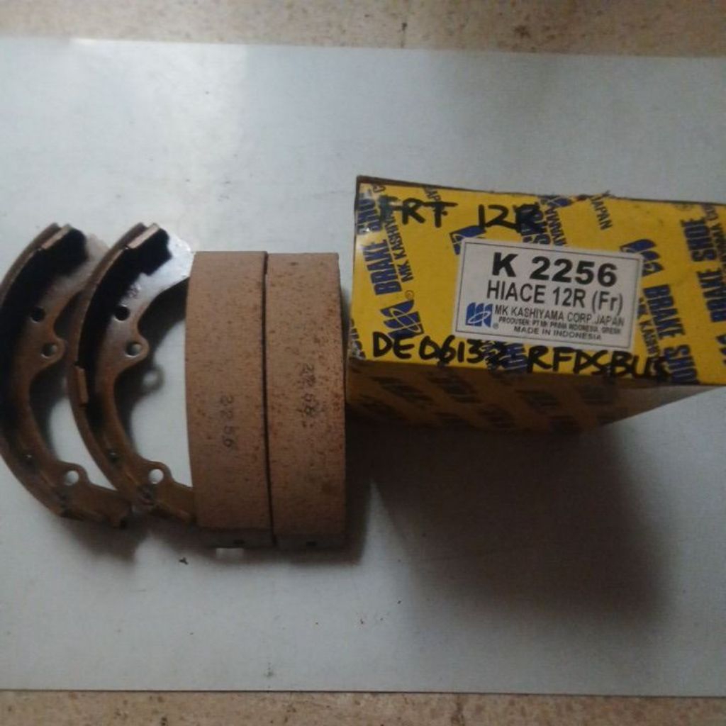 Kampas Rem Hiace 12R Frt Pn: K 2256 merk Mk Kashiyama Corp Jpn