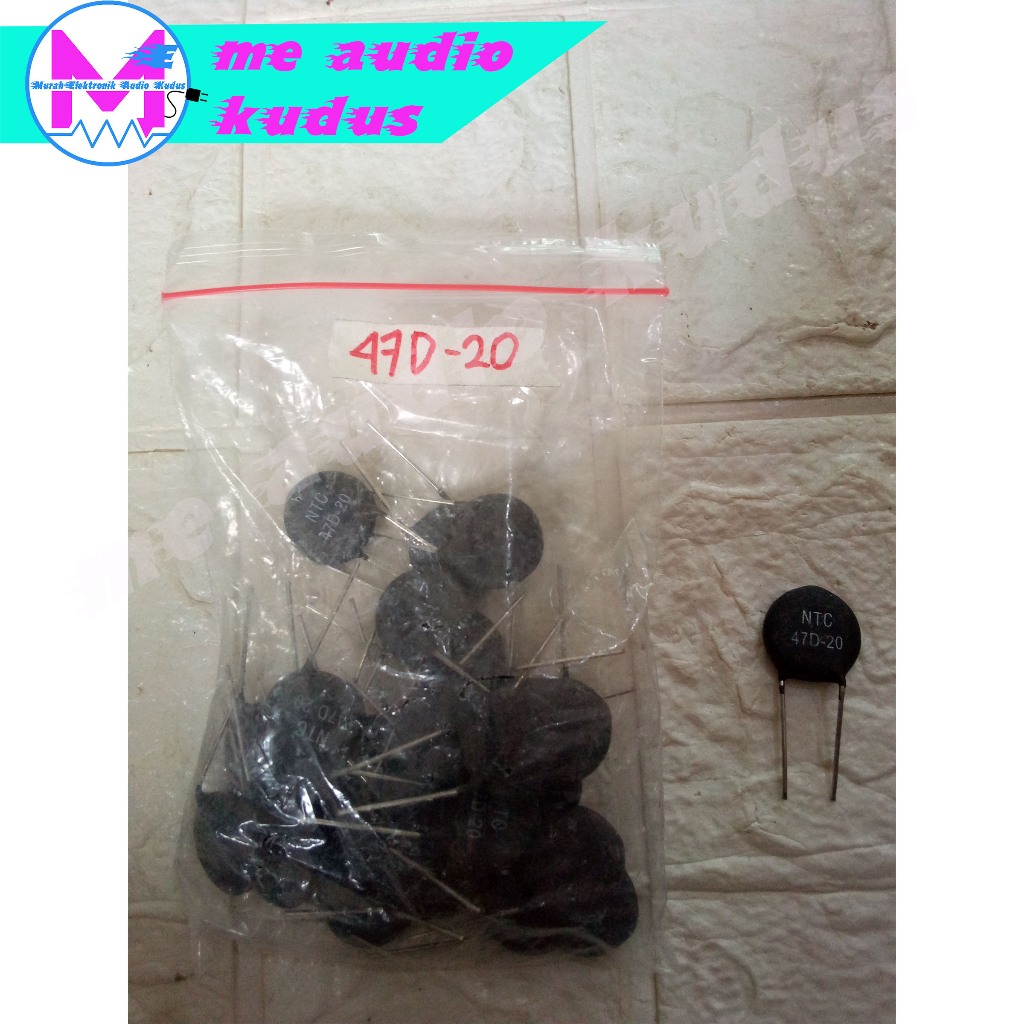 NTC TANGGUNG 47D-20/Thermistor NTC TANGGUNG 47D-20