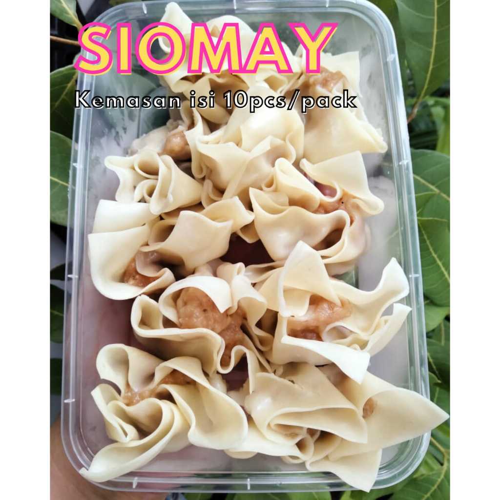 

Frozenfood Homemade Siomay Mix Ayam & Daging Sapi isi 10pcs (khusus pengiriman instan)