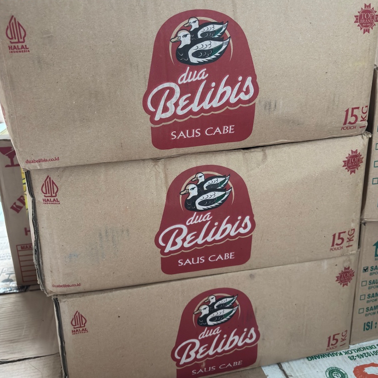 

Saus Cabe Dua Belibis Premium Pouch 1kg (1 Karton isi 15 Pcs)