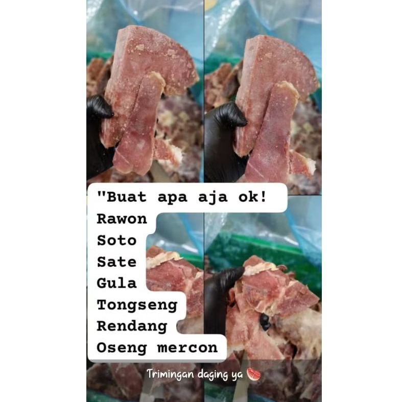 

Trimingan Daging