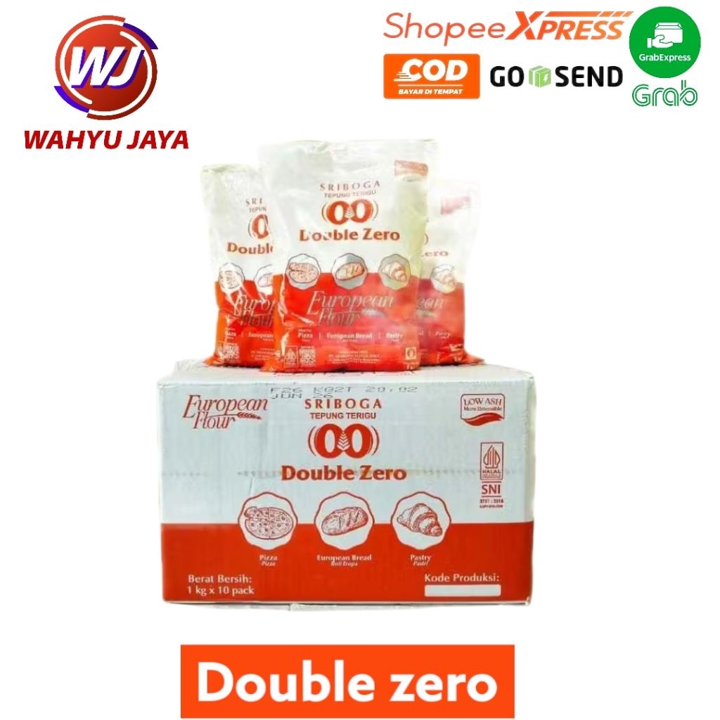 

tepung double zero 1 dus @10 pcs
