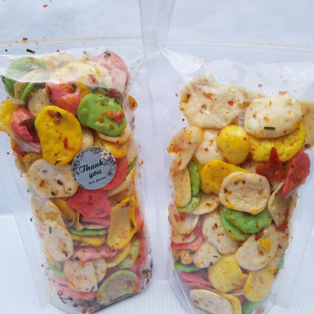 

Seblak kering kerupuk bantet kerupuk bawang 100gr-250gr