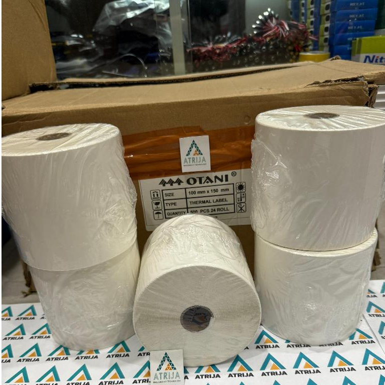 Label Sticker Thermal OTANI 100x150 isi 500 pcs Sticker Resi JNE JNT CARGO SICEPAT ANTARAJA