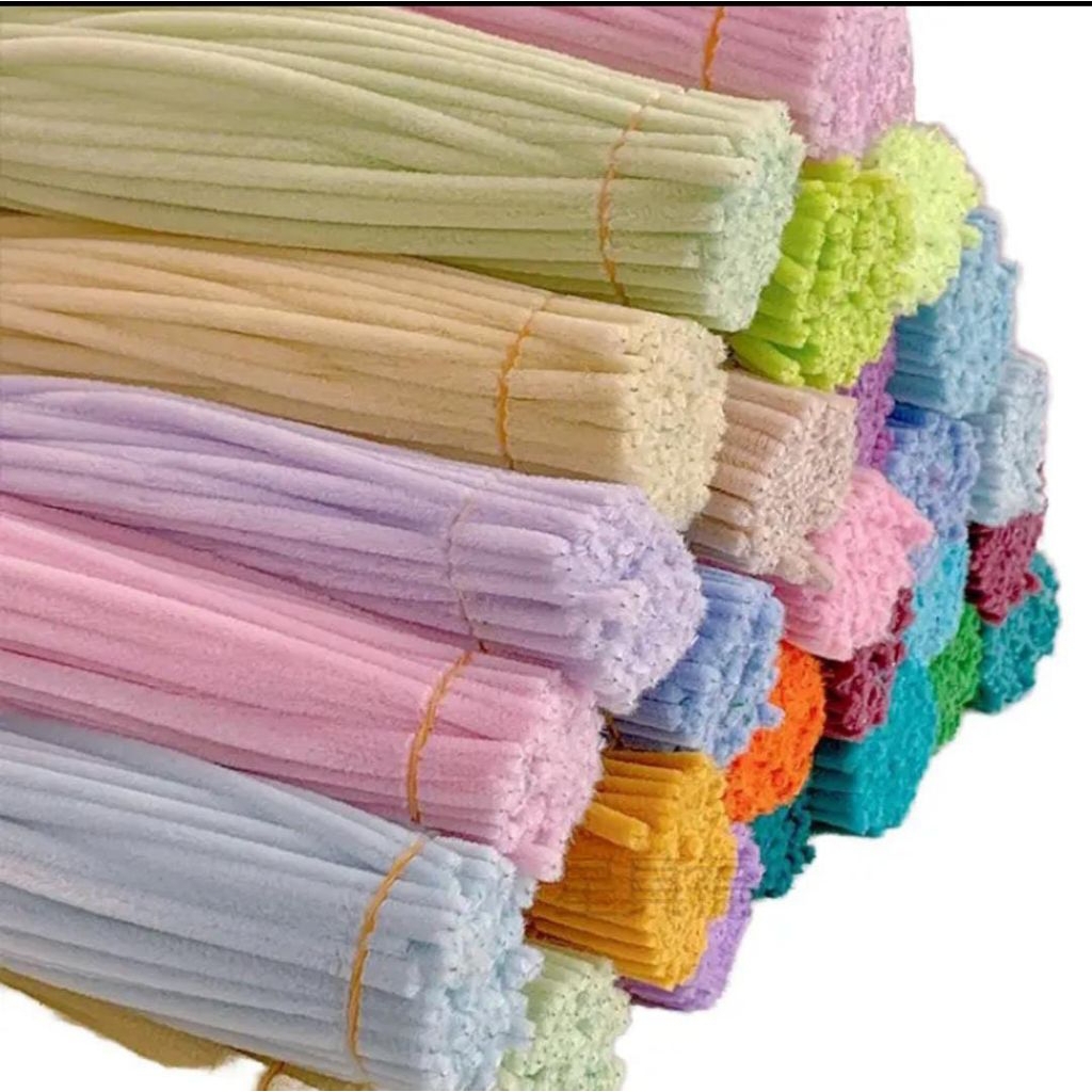 50 pcs kawat bulu mercy pastel