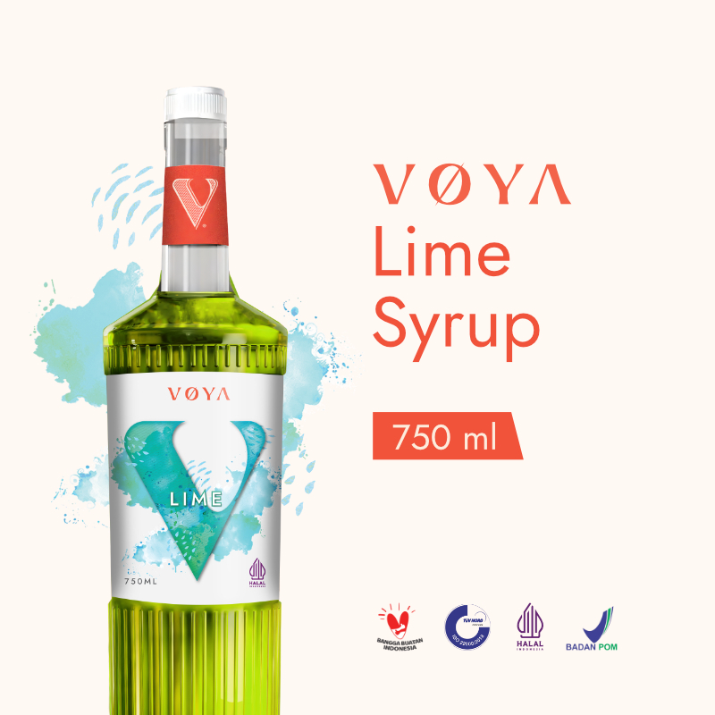 

VOYA Premium Lime Syrup 750 ML (Sirup Premium Rasa Jeruk Nipis)