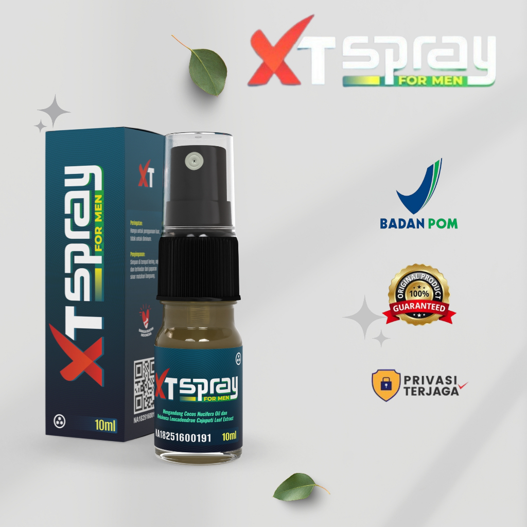 XTSpray Obat spray Kuat Perkasa Tahan Lama Oles Atasi Ezakulasi Dini