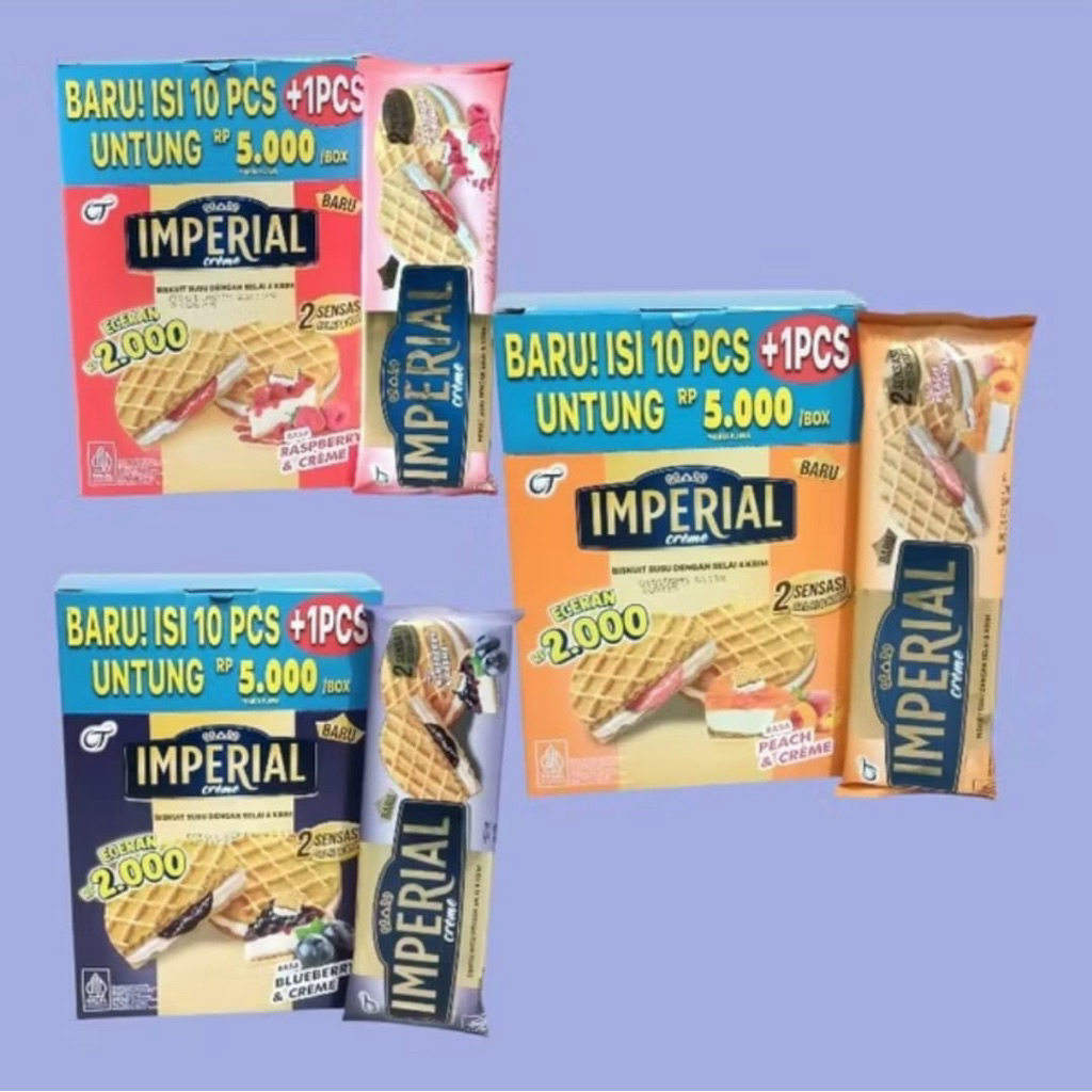 

IMPERIAL Creme Biskuit 12x27gram box