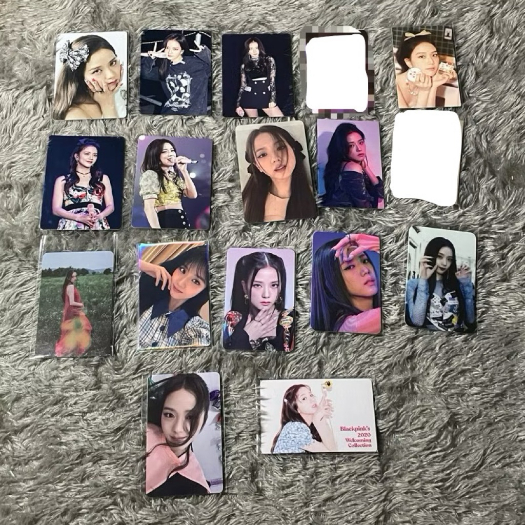 [TAKE ALL] AAB JISOO Blackpink Photocard Rare japan in your area the album hylt me welcoming collect