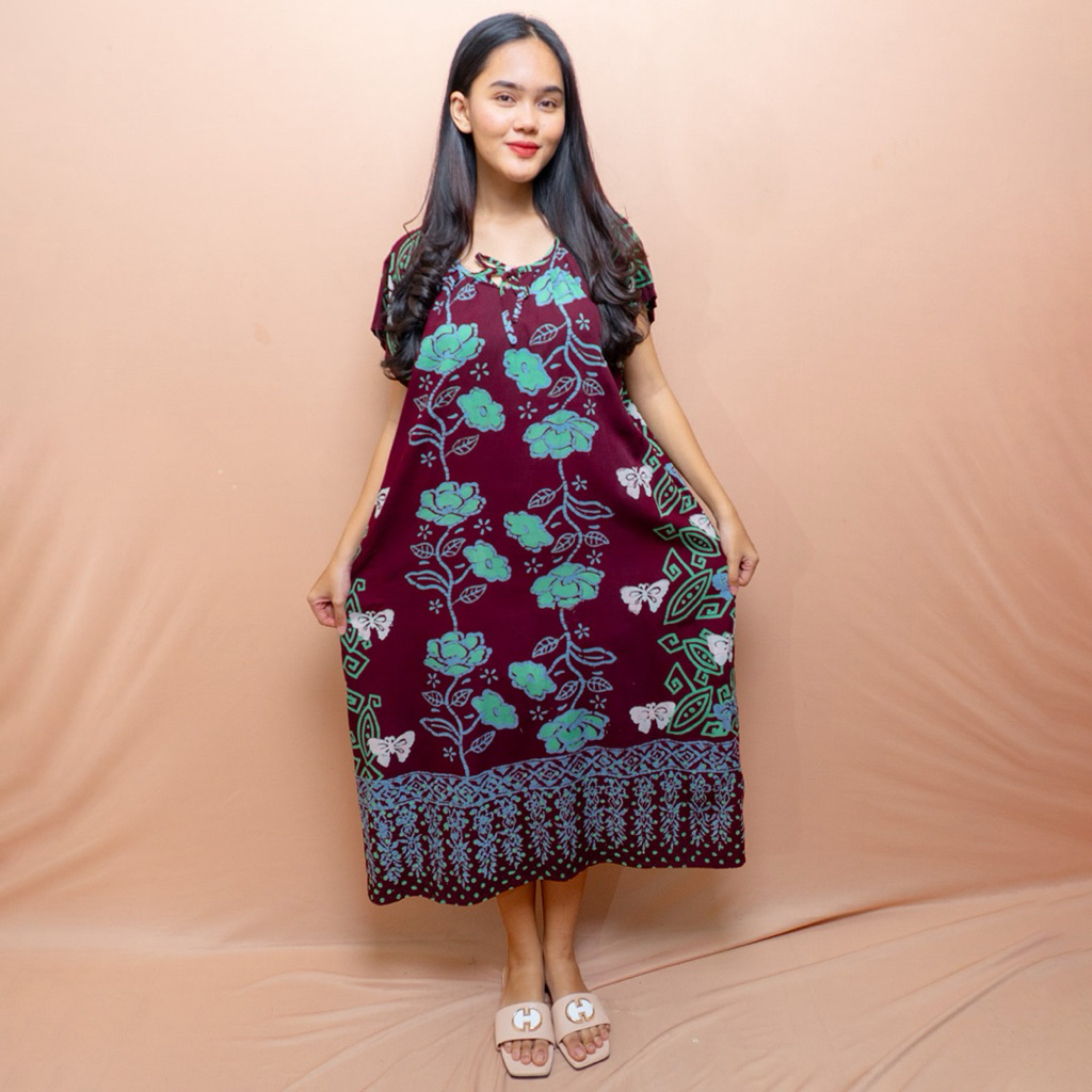 Daster Bing Liang Bis Leher ( Tali ) Daster Batik Bingliang