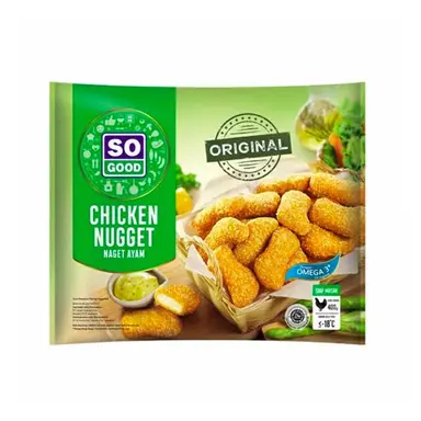 

SO GOOD CHICKEN NUGGET ORIGINAL 400 GR LT