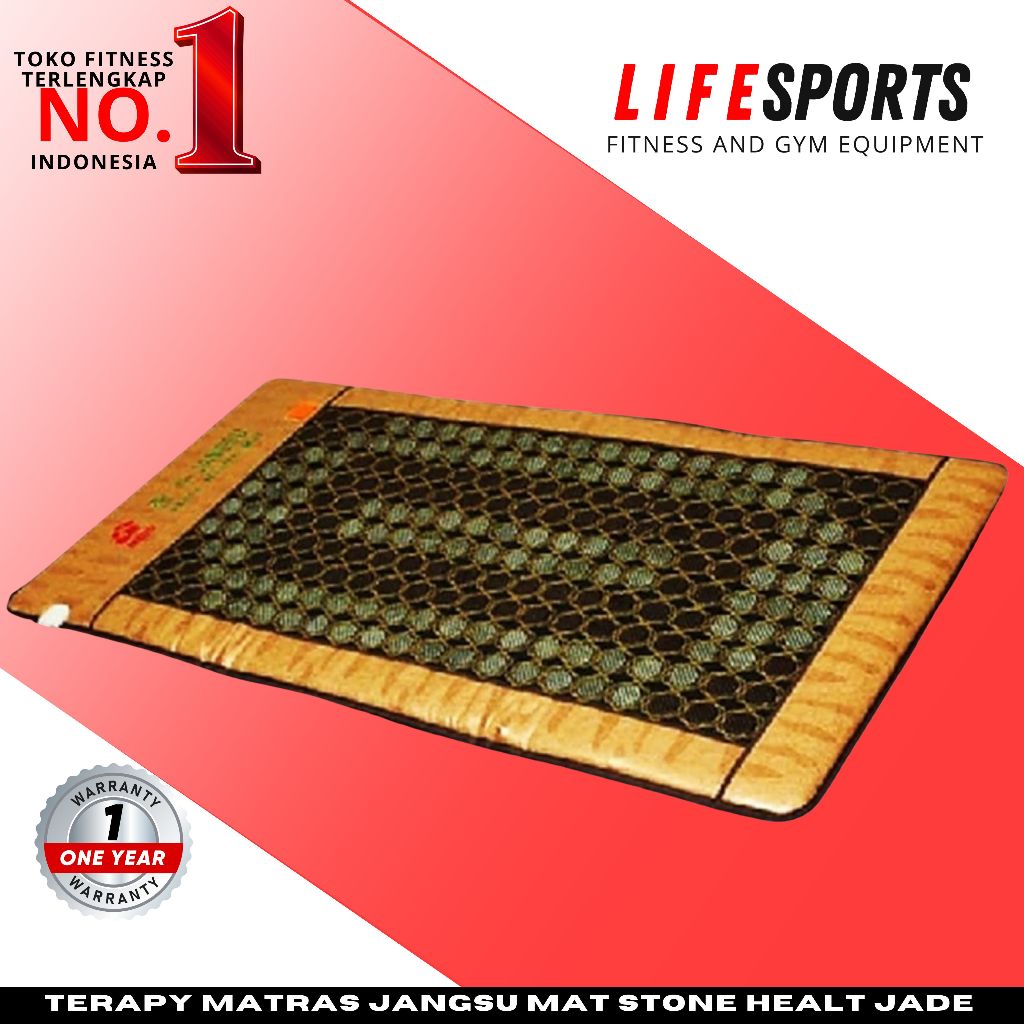 lifesports-Alat Therapy Matras Jangsu Mat Stone Health Jade Original Big Besar
