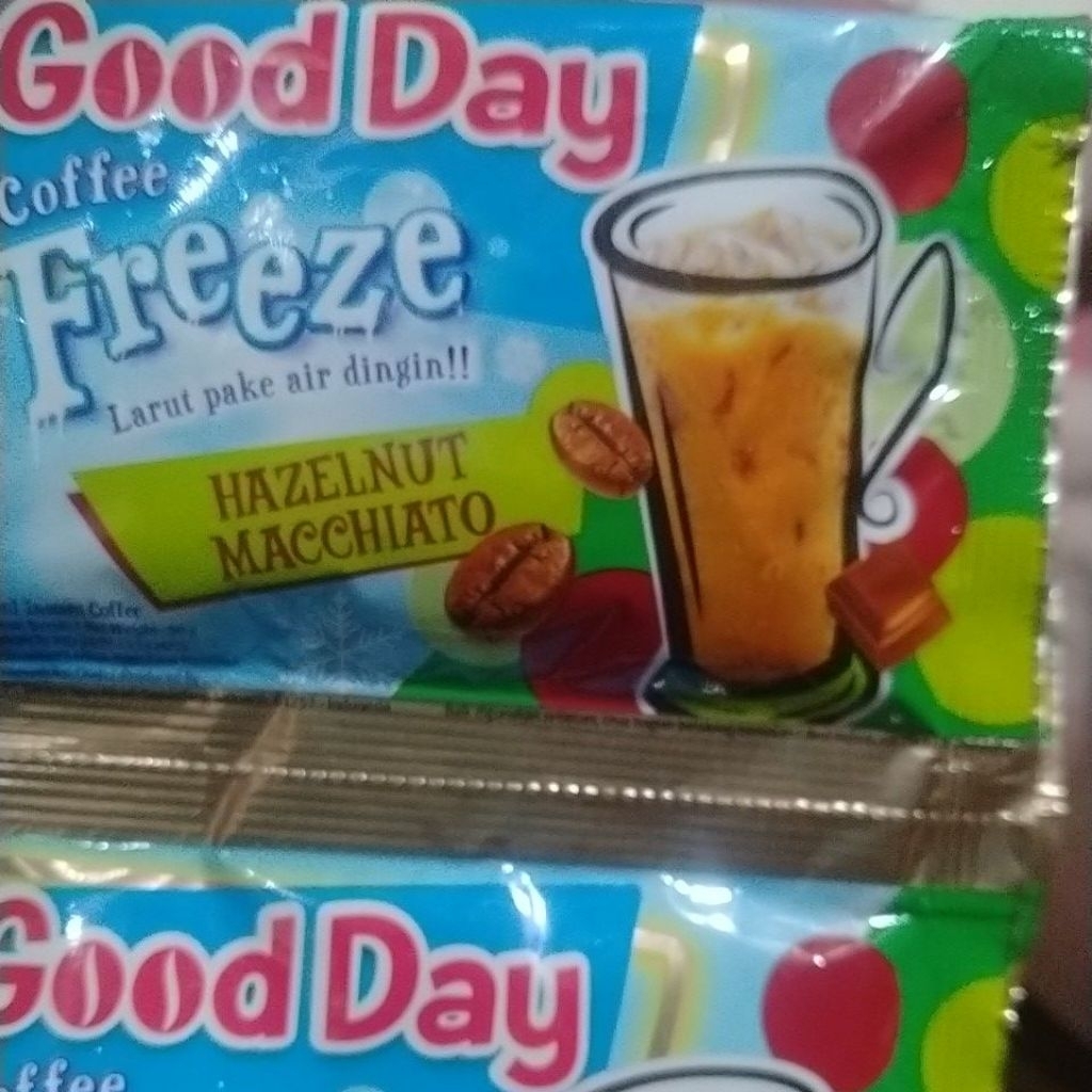 

Good day Freeze hazelnut machiato