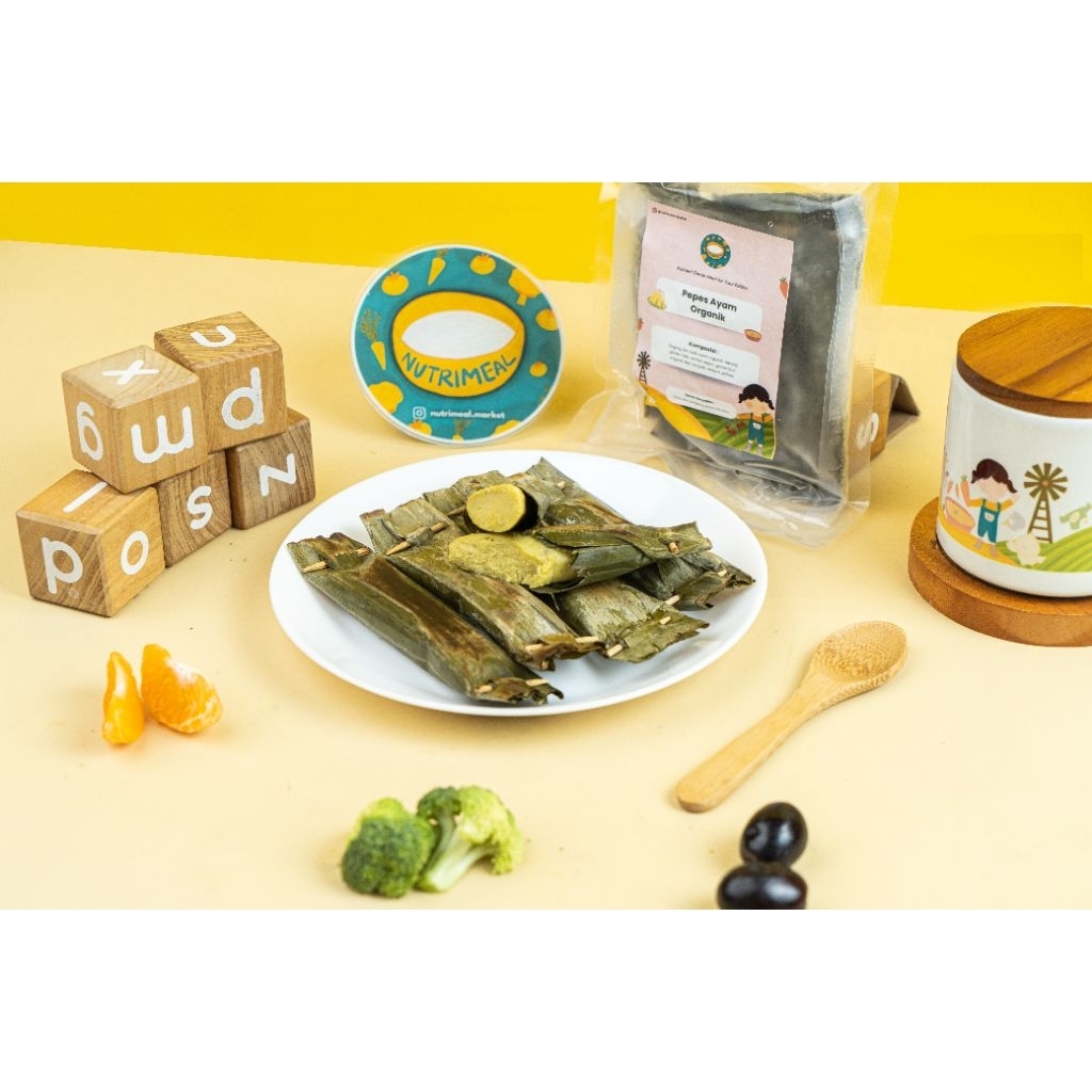 

Pepes Ayam Organik isi 5 pcs - Nutrimeal