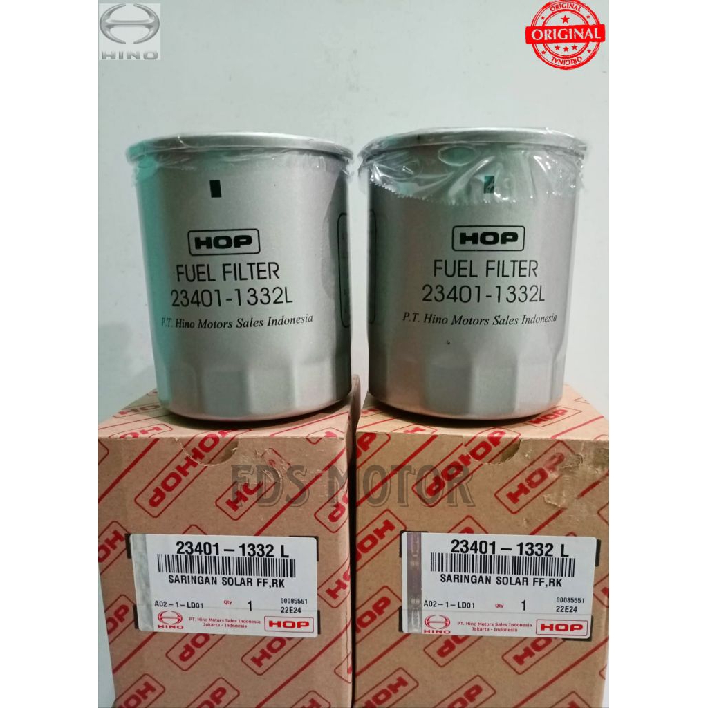 FILTER SOLAR ATAS HINO DUTRO/LOHAN/RANGER ORIGINAL HOP/HINO GENUINE PARTS