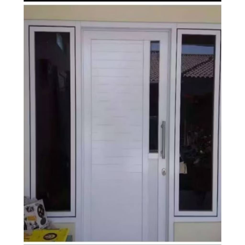 pintu+2 jendela gendong almunium pintu 200x80, jendela 130x40, ada yg 200x80 dan 150x50 komplit