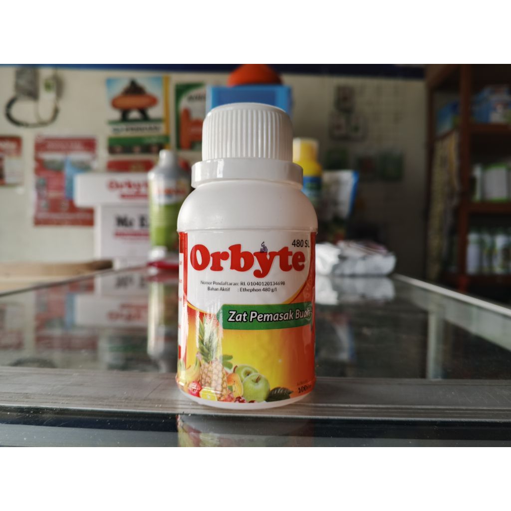 zat pemasak buah ORBYTE 480sl orbit 100ml karbit cair