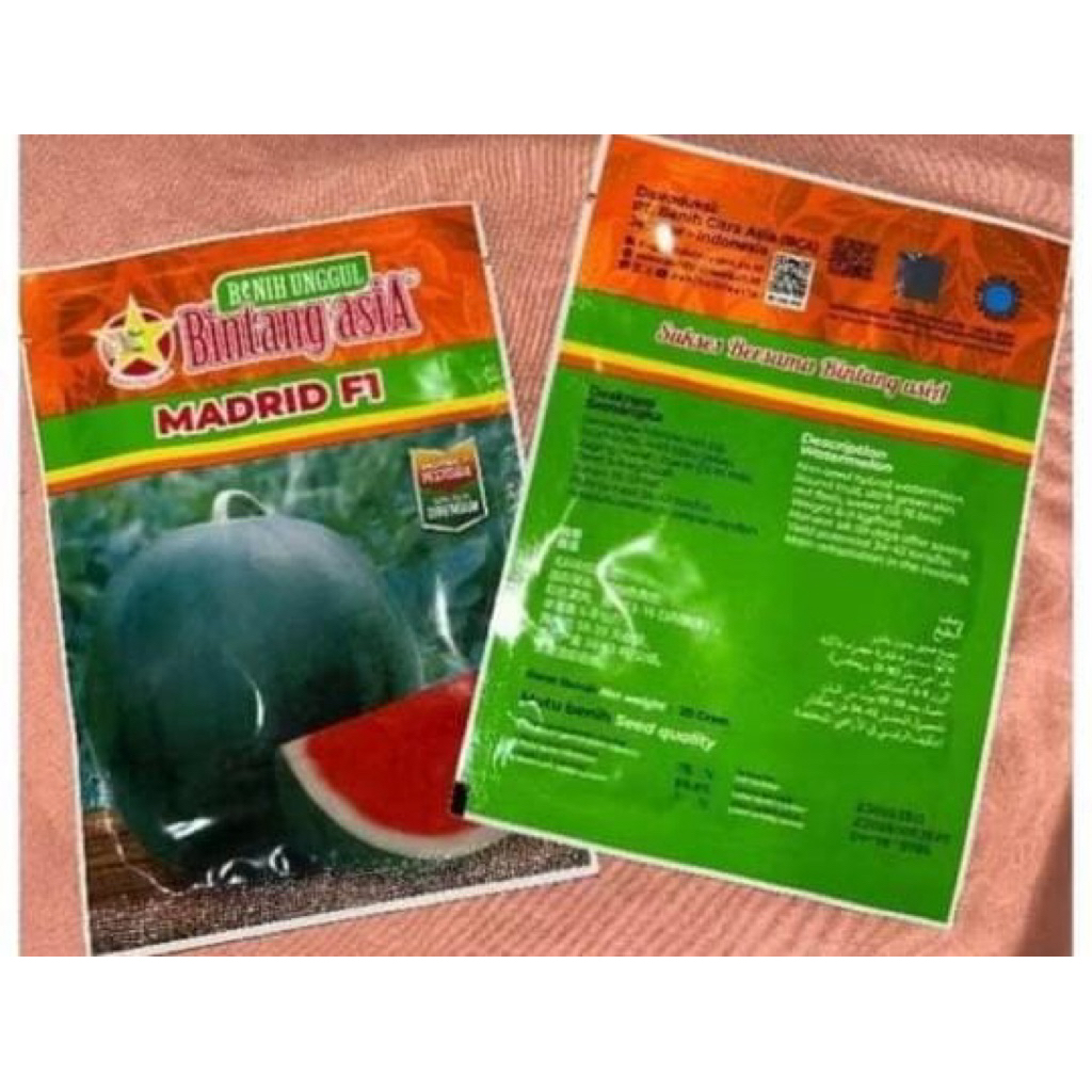 benih semangka MADRID NON BIJI 20 gram