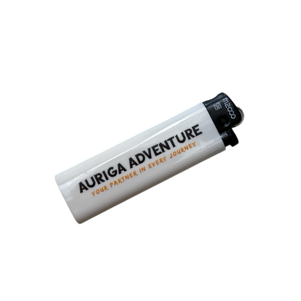 Korek Api Auriga adv Putih Lighter M2000