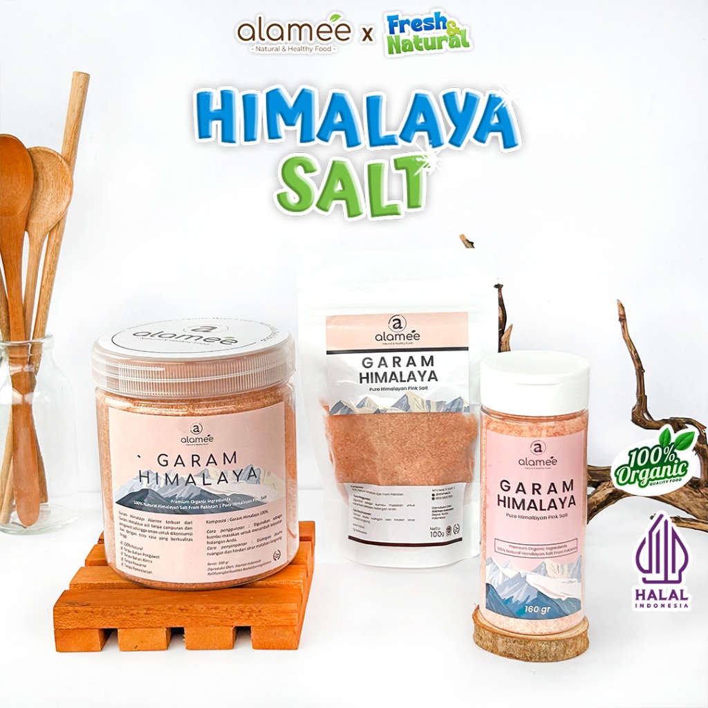 

ALAMEE Garam Himalaya Pink Himalayan Sea Salt Pakistan fresh and natural