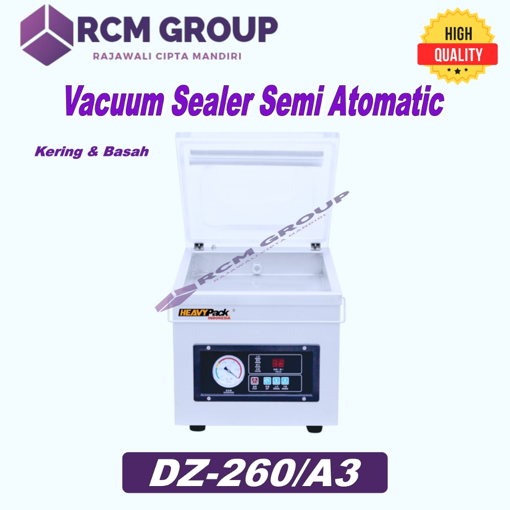 Mesin Vacuum Sealer Makanan Otomatis DZ-260/A3 HEAVYPACK