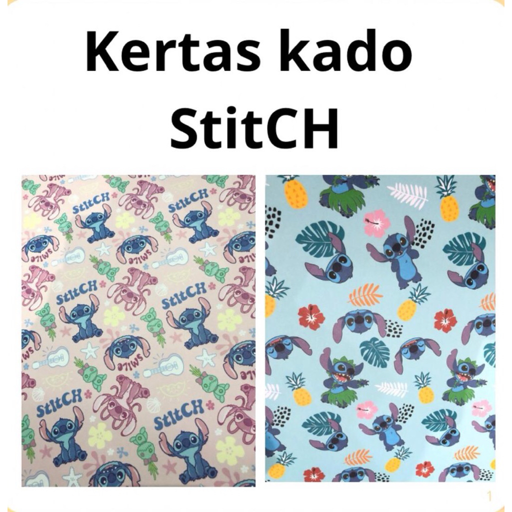 

KERTAS KADO stitCH SANSAN WAWA DOF KERTAS KADO SANWA