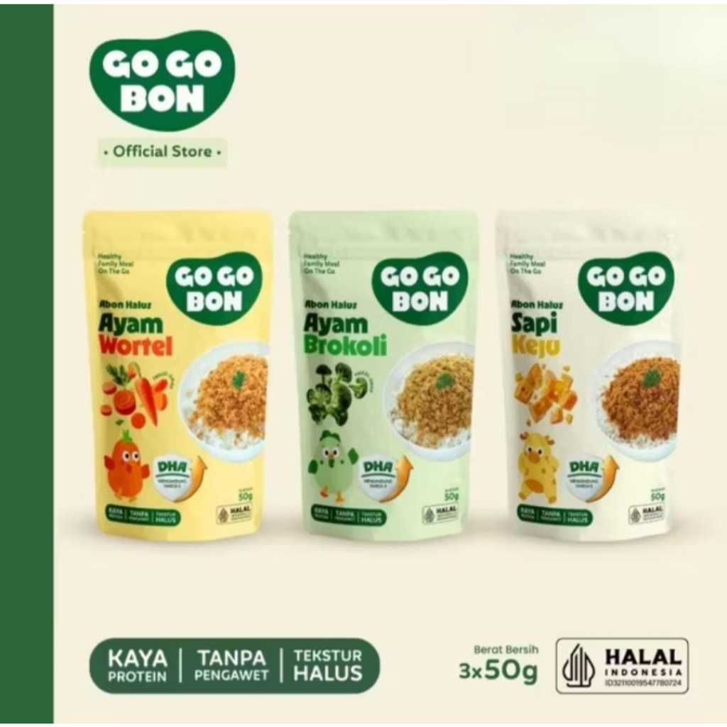 

GO GO BON - ABON MPASI BAYI - 50 GR