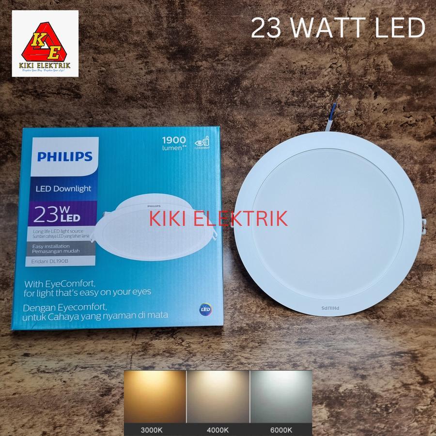 PHILIPS Downlight Eridani DL190B 23 WATT LED Inbow / Downlight LED Philips