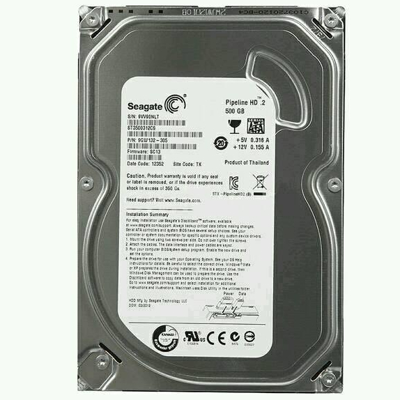 Hardisk Seagate 500GB - Hardisk Cctv 500GB - Hardisk 500GB PC