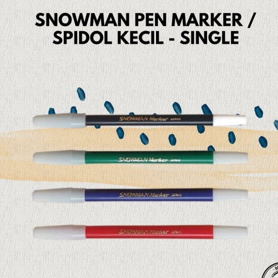 

Snowman Pen Marker / Spidol kecil - single