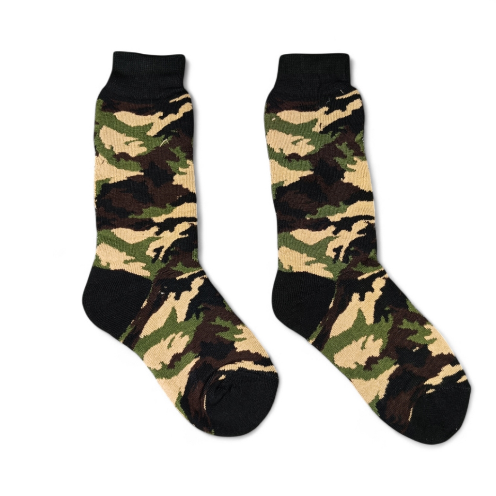 Kaos Kaki PDL Panjang Motif Loreng Bahan Kain Elastis