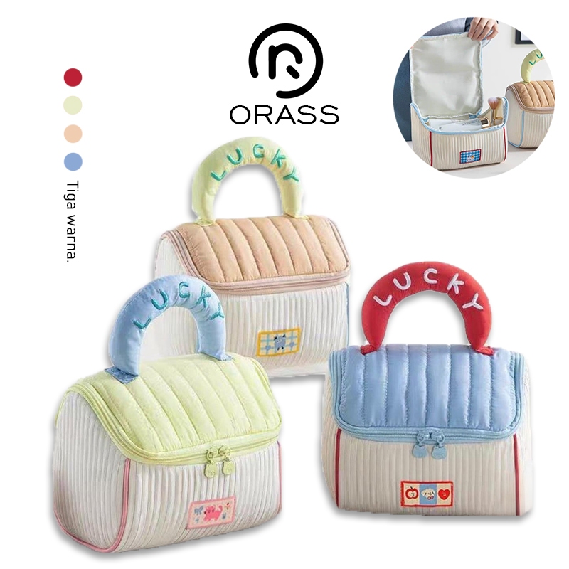 Pouch make up pouch mini tas make up pouch make up Tas penyimpanan kosmetik berbentuk rumah kecil