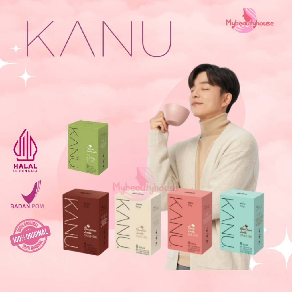 

Kanu Coffee Korea Latte / Vanilla Latte / Tiramisu / Decaf Latte / Mint Choco / Dolce Kopi Sachet Pc