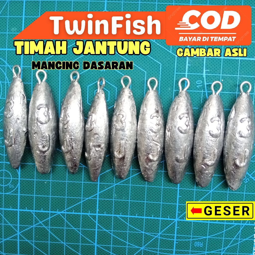 timah pancing model jantung timah jantung timah melinjo A1