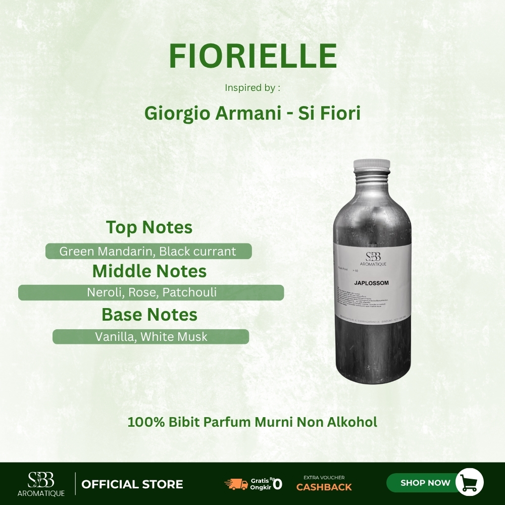 Bibit Searah Giorgio Armani - Si Fiori I Fiorielle By SBB Aromatique 100 Gram