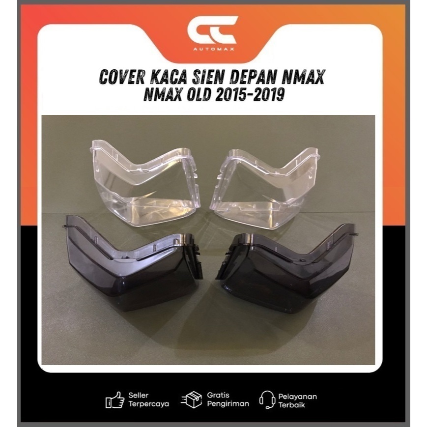 COVER SEIN DEPAN NMAX OLD 2015 - 2019 TUTUP KACA DEPAN SEN KANAN KIRI