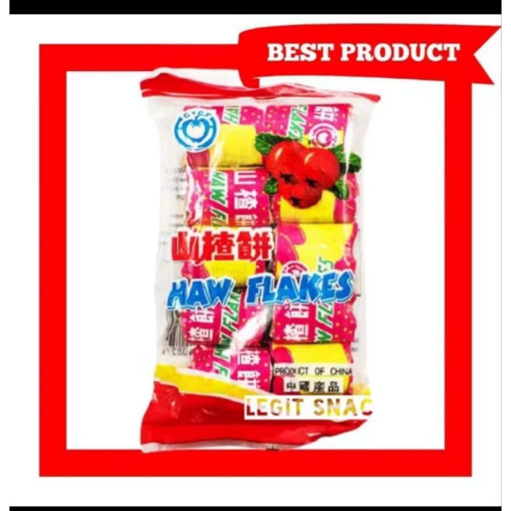 

HAW FLAKES KECIL/SANCA PIA/MANISAN SANCA KOIN 80GR/ISI 10PCS