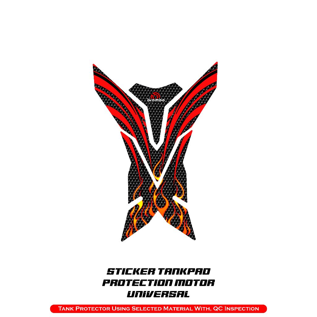 stiker tengpet ninja Vixion Byson R15 CB150R Verza Megapro RX-King tengpet tengped stiker timbul sti