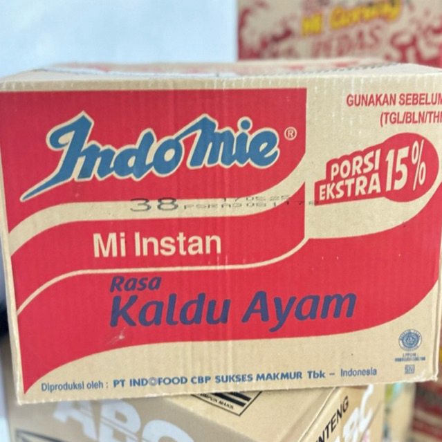 

(1 DUS ISI 40 PCS) INDOMIE GORENG / INDOMIE KALDU AYAM