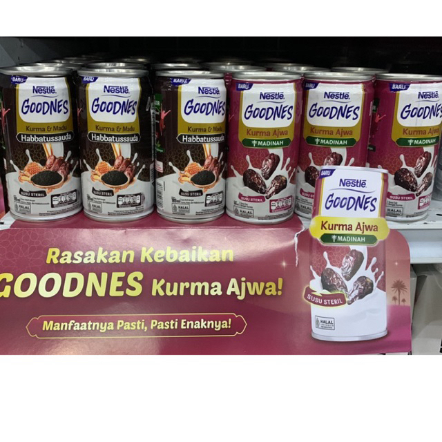 

PAKET isi 3 GOODNES HABBATUSSAUDA DAN KURMA AJWA FREE CONTAINER