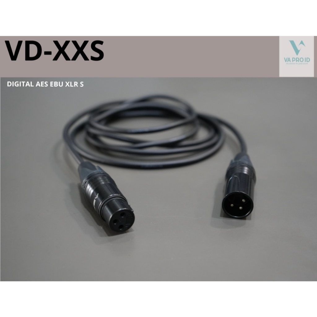 Kabel AES-EBU digital AES3 verano vermouth mixer dlms dmx Vermouth by VA CABLE