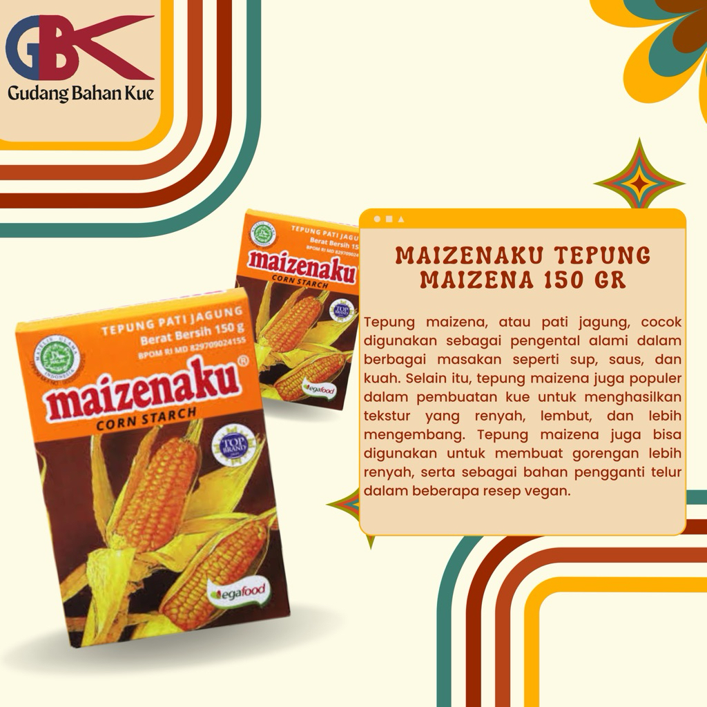 

Maizenaku Tepung Jagung 150g